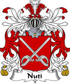 Italian Coat of Arms for Nuti