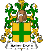 Coat of Arms from France for Saint-Croix
