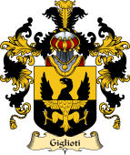 Italian Family Coat of Arms (v.25a) Giglioti
