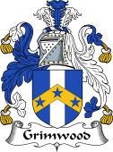 English Coat of Arms for the family Grimwood