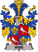 Danish Coat of Arms for Wibe
