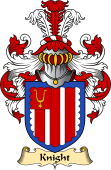 English Coat of Arms (v.23) for the family Knight