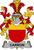 Irish Coat of Arms for Carron