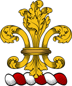 Family crest from Scotland for Udny (Aberdeenshire)