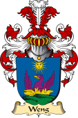 v.23 Coat of Family Arms from Germany for Weng