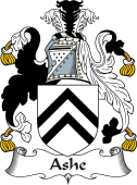 Irish Coat of Arms for Ashe