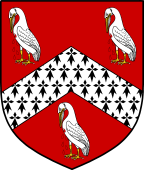 English Family Shield for Meadows