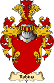 English Coat of Arms (v.23) for the family Robins