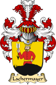v.23 Coat of Family Arms from Germany for Lachermayer