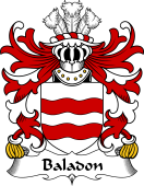 Welsh Coat of Arms for Baladon (or Ballon, lord of Abergavenny)