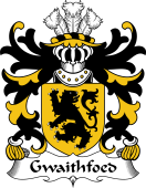 Welsh Coat of Arms for Gwaithfoed (of Ceredigion or Fawr)
