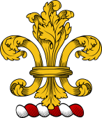 Family crest from Ireland for Tod (Reg. Ulster`s Office)