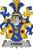 Irish Coat of Arms for Forde or Consnave