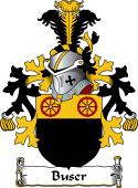 Dutch Coat of Arms for Buser