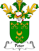 Coat of Arms from Scotland for Peter