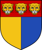 English Family Shield for Caldecot