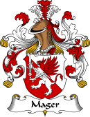 German Wappen Coat of Arms for Mager