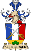 Republic of Austria Coat of Arms for Kleinberger (de Kleinberg)