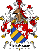 German Wappen Coat of Arms for Fleischauer