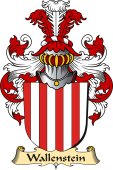 v.23 Coat of Family Arms from Germany for Wallenstein