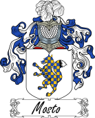 Araldica Italiana Coat of arms used by the Italian family Mosto