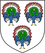 Scottish Family Shield for Peacock