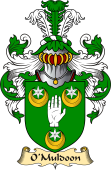 Irish Family Coat of Arms (v.23) for O'Muldoon or Meldon