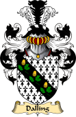 English Coat of Arms (v.23) for the family Dalling