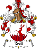 German Wappen Coat of Arms for Kroll