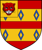 English Family Shield for Geare
