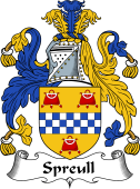 Scottish Coat of Arms for Spreull or Spruell
