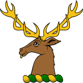 Family crest from Scotland for Scott (Harwood)