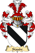 v.23 Coat of Family Arms from Germany for Staude
