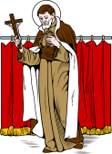Catholic Saints Clipart image: St Peter Claver