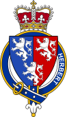 Families of Britain Coat of Arms Badge for: Herbert (England)