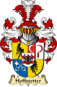 v.23 Coat of Family Arms from Germany for Hoffstetter