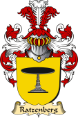 v.23 Coat of Family Arms from Germany for Ratzenberg