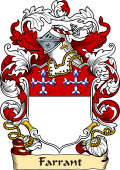 English or Welsh Family Coat of Arms (v.23) for Farrant (Surrey and Yorkshire)