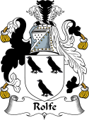 English Coat of Arms for the family Rolfe