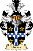 English Coat of Arms (v.23) for the family Hacker
