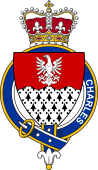 Families of Britain Coat of Arms Badge for: Charles (Ireland)