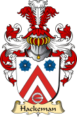 v.23 Coat of Family Arms from Germany for Hackeman