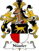 German Wappen Coat of Arms for Nüssler