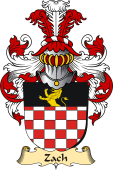 v.23 Coat of Family Arms from Germany for Zach