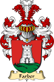v.23 Coat of Family Arms from Germany for Farber