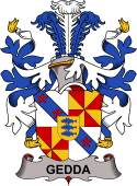 Swedish Coat of Arms for Gedda