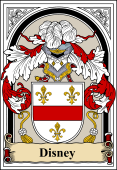 English Coat of Arms Bookplate for Disney