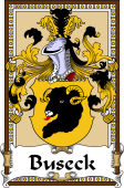 German Coat of Arms Wappen Bookplate  for Buseck