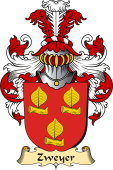v.23 Coat of Family Arms from Germany for Zweyer