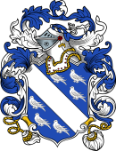 English or Welsh Coat of Arms for Lutterell (or Luttrell)